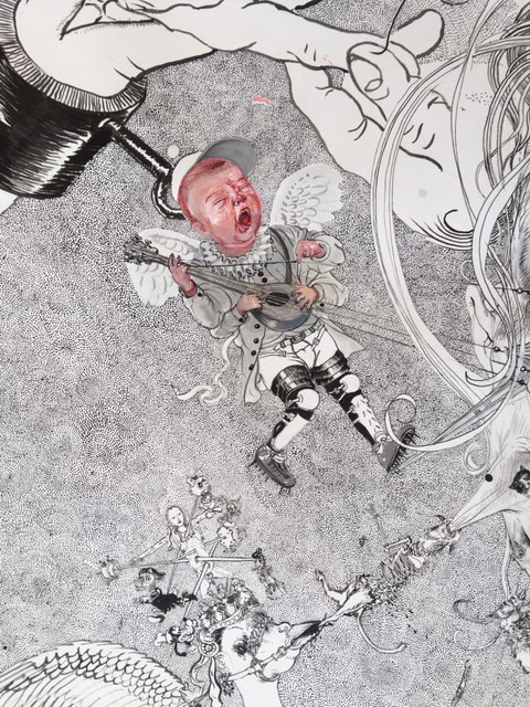 Drawing - Jugend, 2015, Detail 1